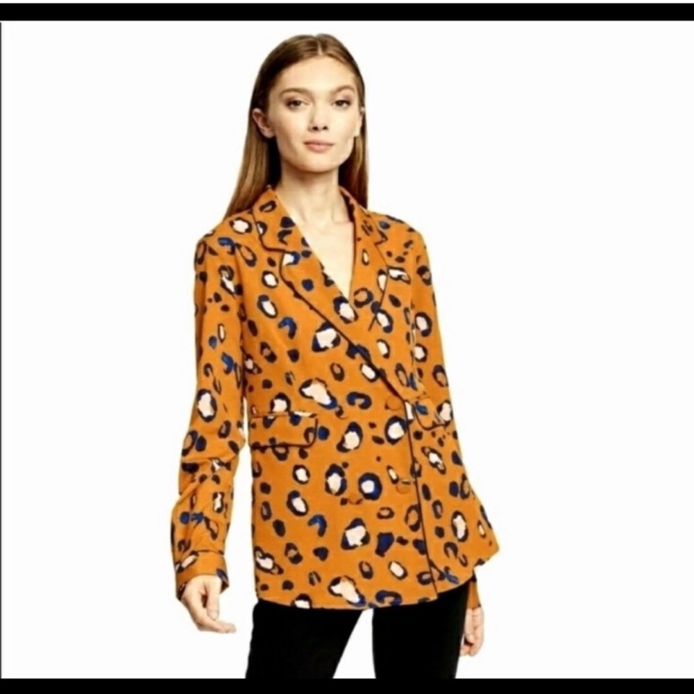 Phillip lim for Target leopard blazer blouse
